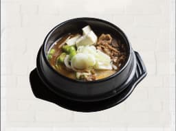 Canh tương thịt bò