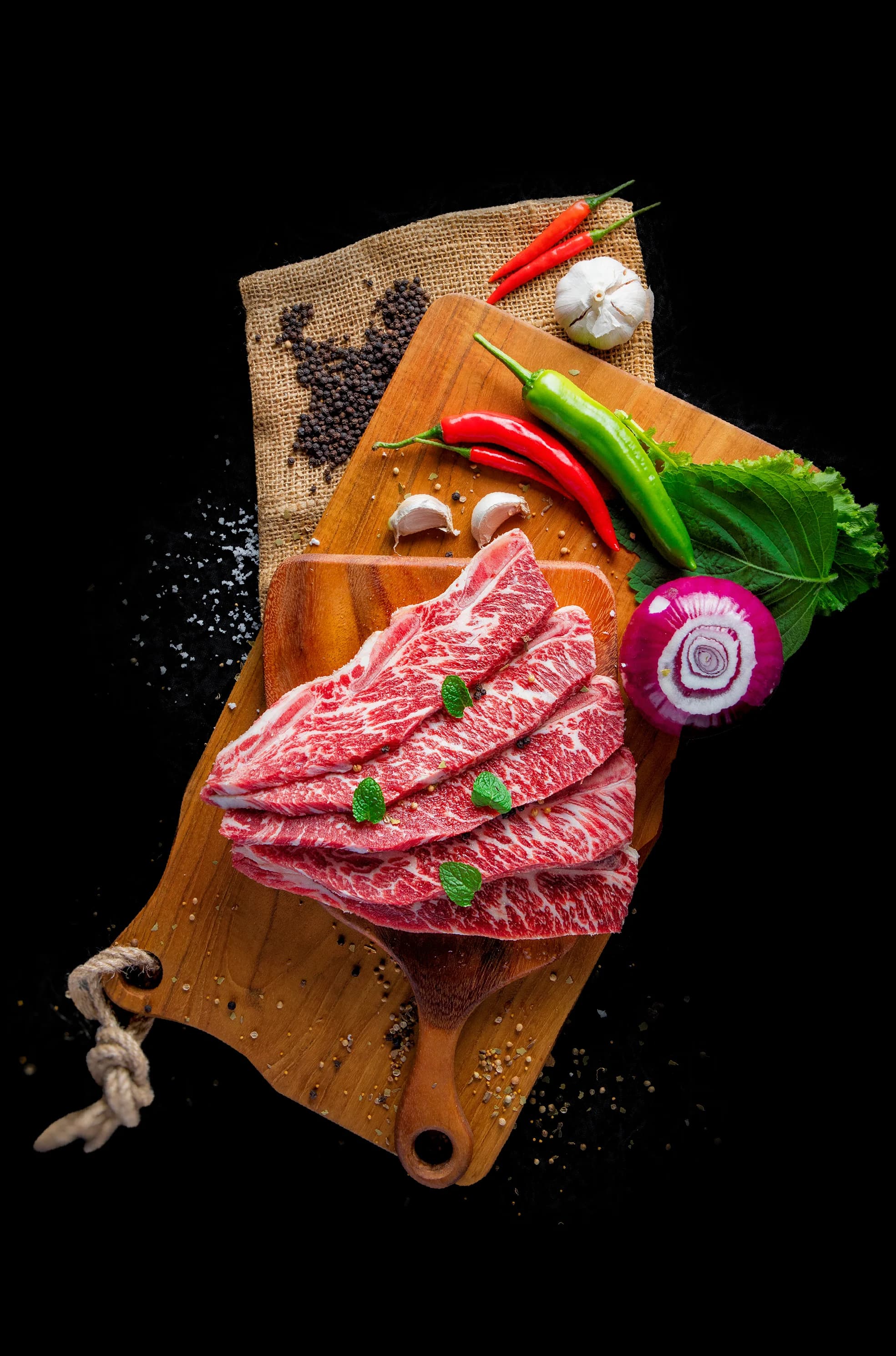 Dẻ sườn bò Mỹ La Ga Bi (ướp) — MeatPlus